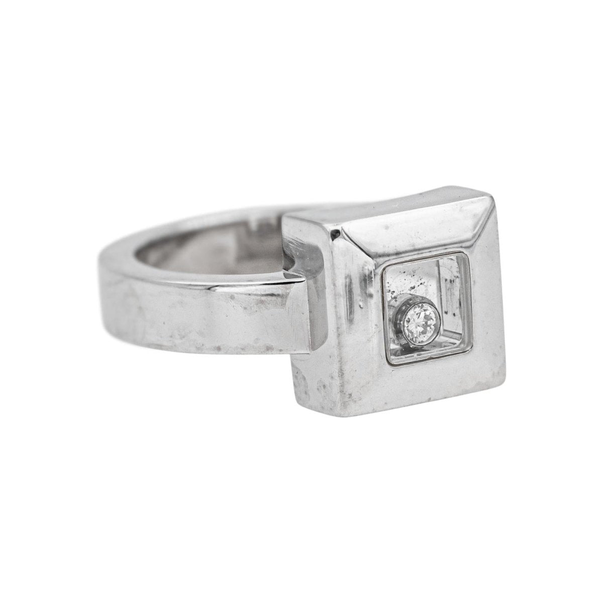 Chopard Bague Or blanc Diamant - Castafiore