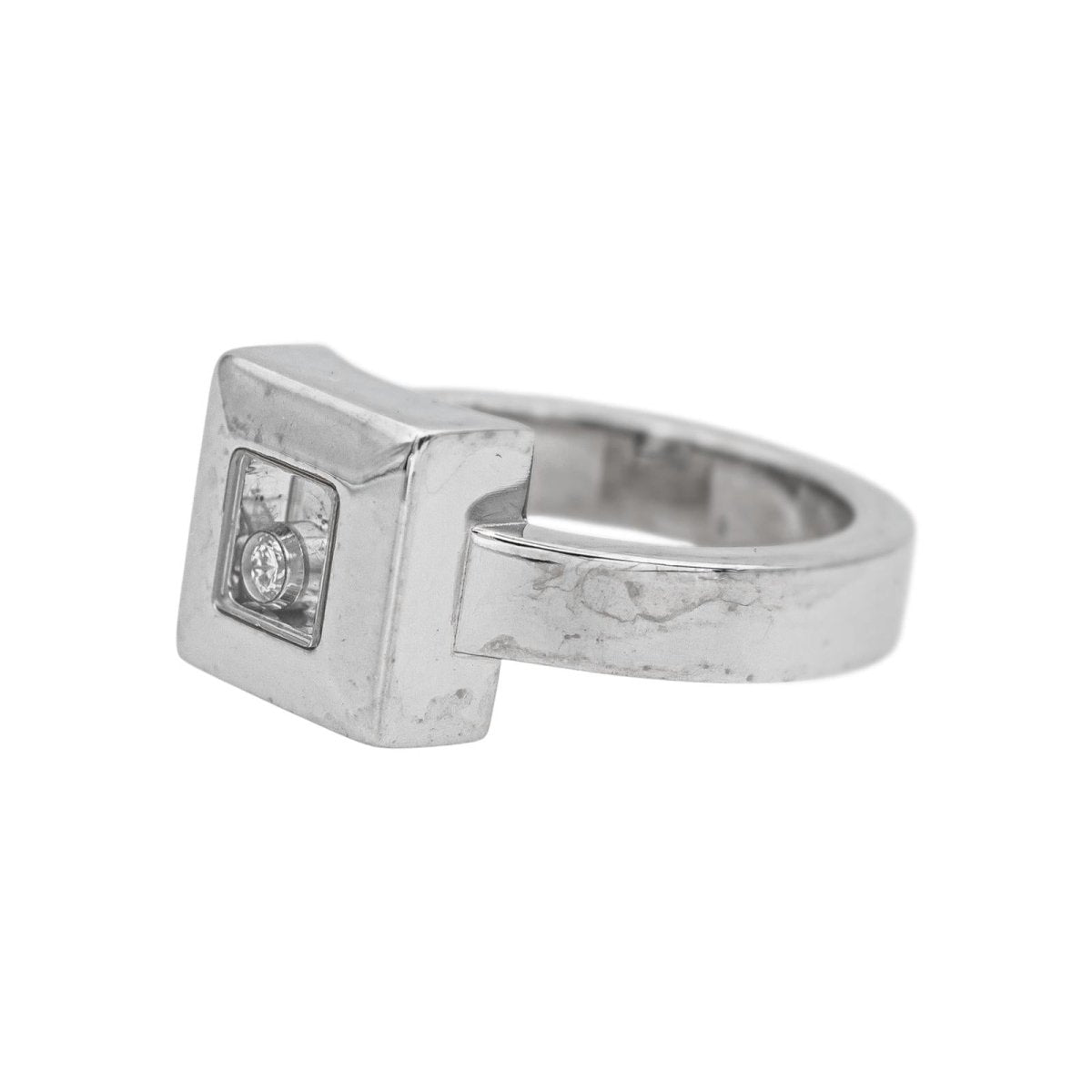 Chopard Bague Or blanc Diamant - Castafiore