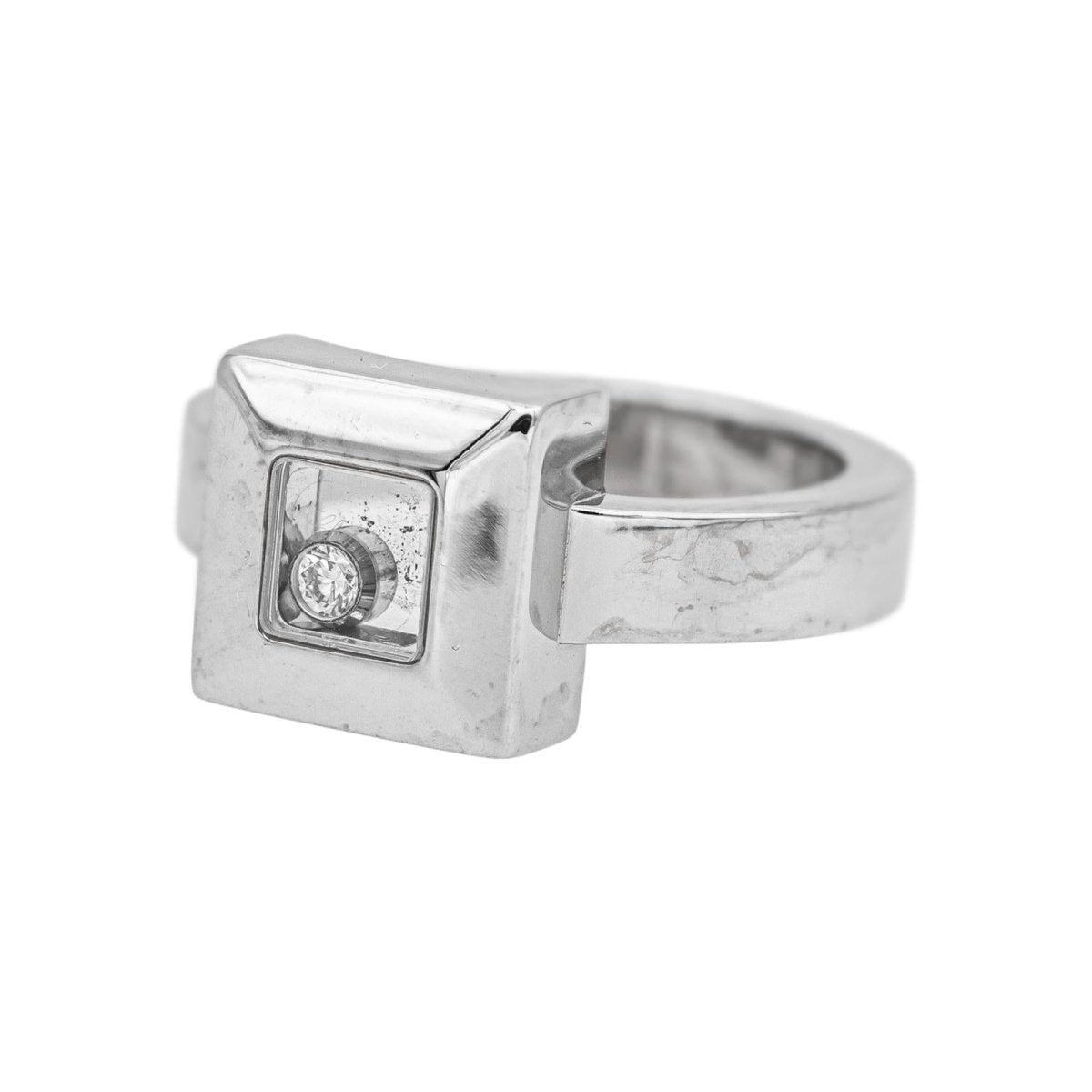 Chopard Bague Or blanc Diamant - Castafiore