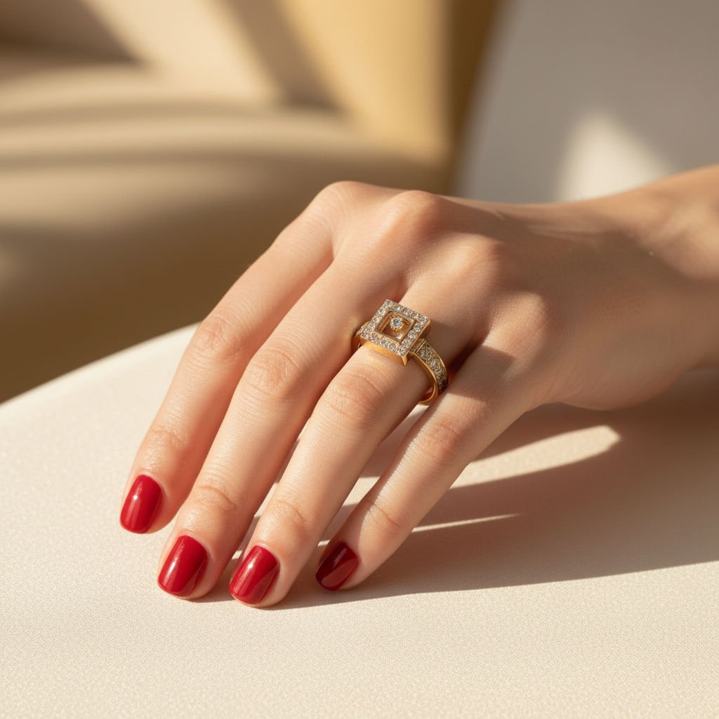 Chopard - Bague Or jaune Happy Diamonds - Castafiore