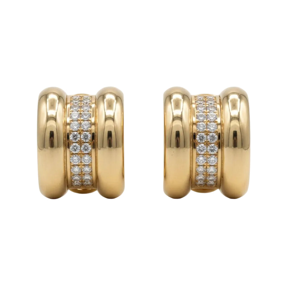 Chopard - Boucles d’oreilles - La Strada - Or jaune et Diamants - Castafiore