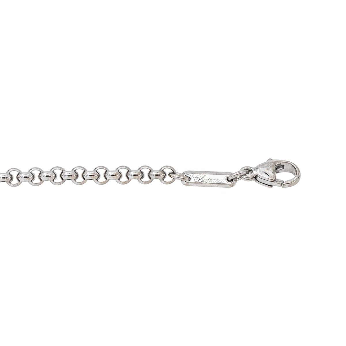 Chopard Collier Happy Diamonds Or blanc Diamant - Castafiore