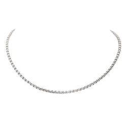 Chopard Collier Jaseron Or blanc - Castafiore