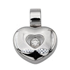 Chopard Pendentif Cœur Happy Diamonds Or blanc Diamant - Castafiore