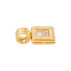 Chopard Pendentif Happy diamonds Or jaune Diamant - Castafiore