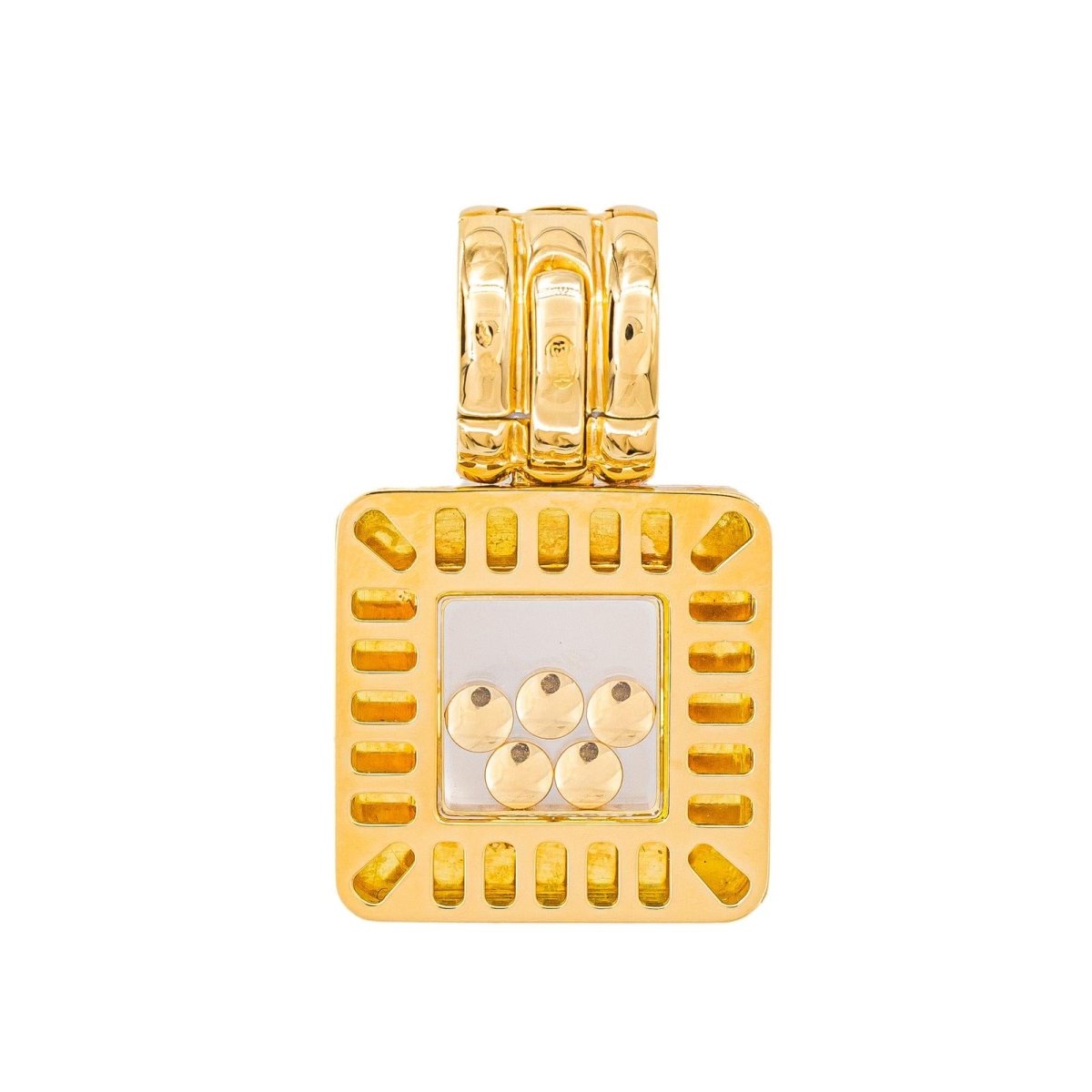Chopard Pendentif Happy diamonds Or jaune Diamant - Castafiore