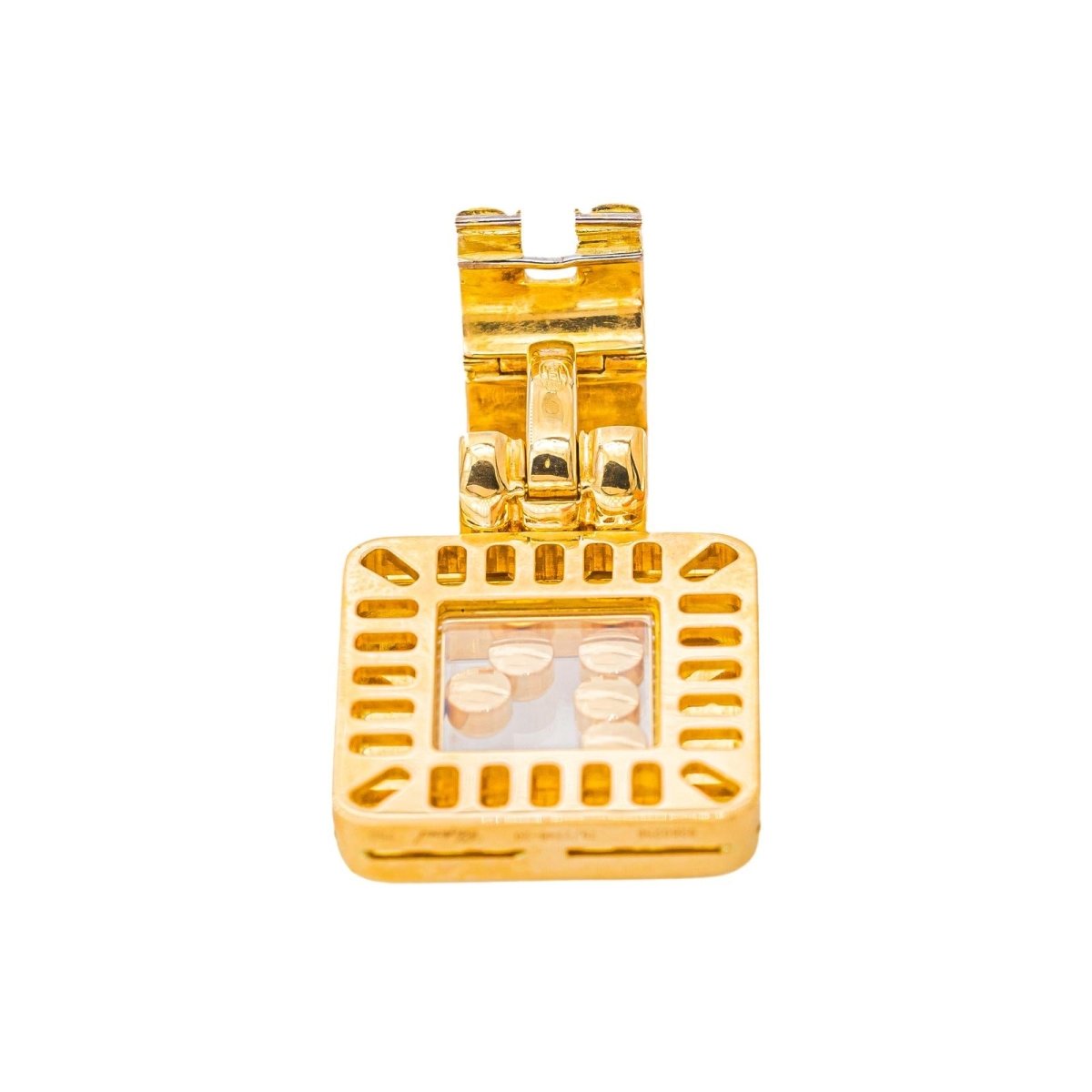 Chopard Pendentif Happy diamonds Or jaune Diamant - Castafiore
