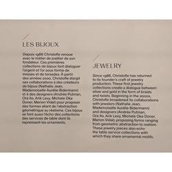 CHRISTOFLE - Bague Jonc godrons Or et Argent - Castafiore