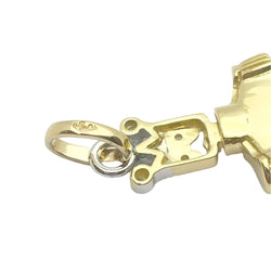 Ciondolo oro 18KT con diamanti naturali, firmato POMELLATO - Castafiore