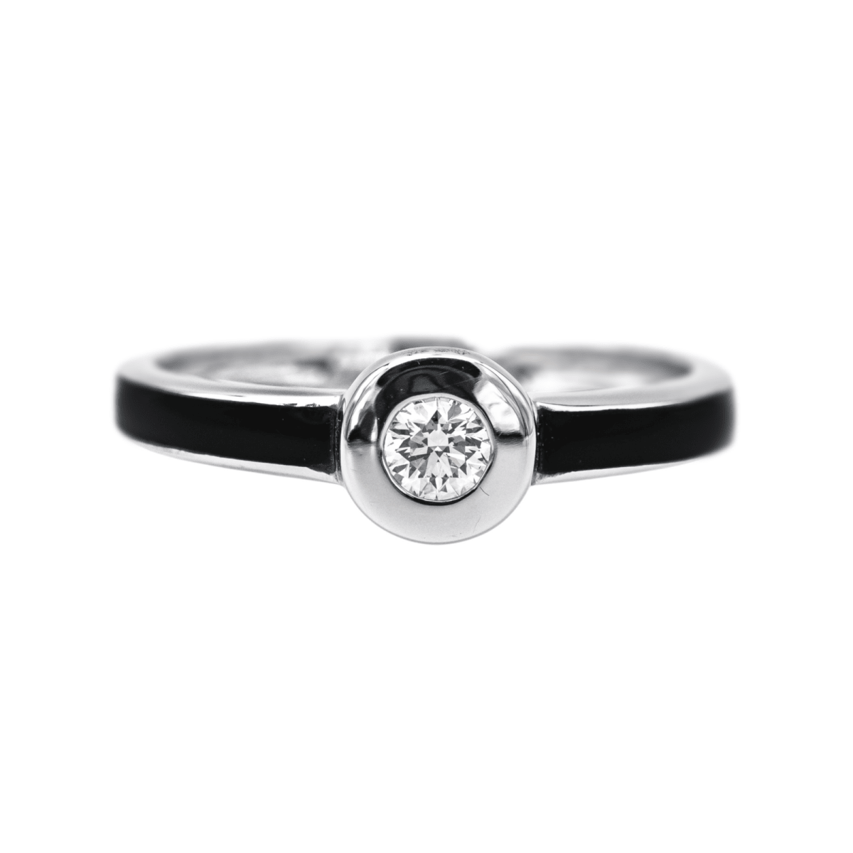 Clozeau Bague Or blanc Diamant - Castafiore