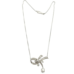 Collier ADAMAS NIZZA en or blanc et diamants - Castafiore