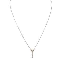 Collier ancien en or platine et diamants - Castafiore