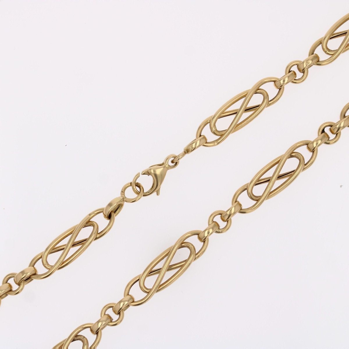 Collier ANCIEN Ras du cou en or jaune - Castafiore