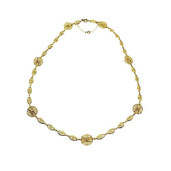 Collier Art Déco en or jaune - Castafiore