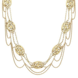 Collier Art - Nouveau en or jaune - Castafiore