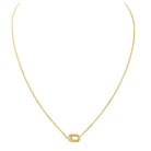 Collier Arthus Bertrand Ruban Or jaune Diamant - Castafiore