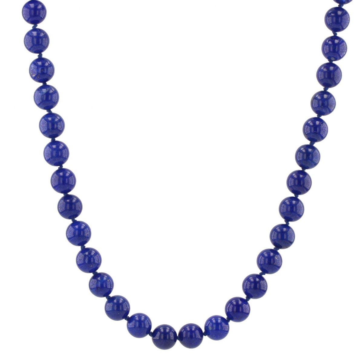 Collier BAUME Choker en or jaune et lapis lazuli - Castafiore