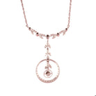 Collier Belle Epoque en or gris 18k et diamants - Castafiore