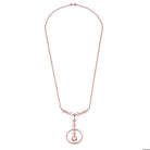 Collier Belle Epoque en or gris 18k et diamants - Castafiore