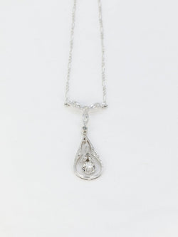 Collier Belle Epoque en or, platine et diamants - Castafiore