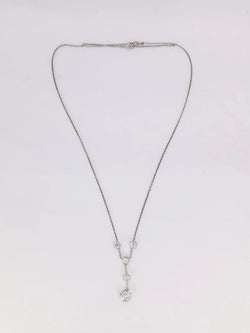 Collier Belle Epoque or diamants 1,35 carat - Castafiore