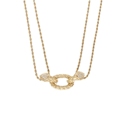 Collier BOUCHERON "Serpent Bohème" en or jaune et diamants - Castafiore