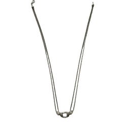 Collier Boucheron Serpent en or blanc et diamants - Castafiore