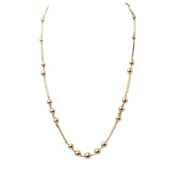 Collier boules en or rosé - Castafiore