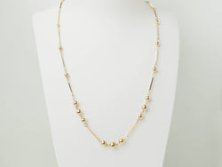 Collier Boules en or rose - Castafiore