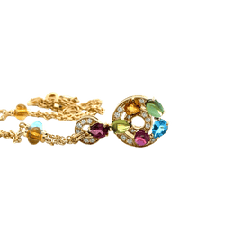 Collier BULGARI Collection astrale en or jaune - Castafiore