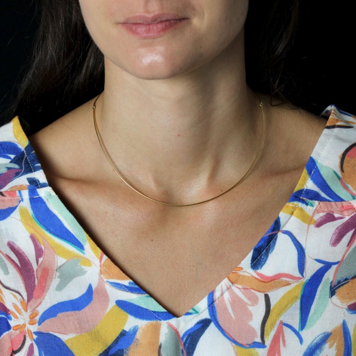 Collier Câble en or jaune - Castafiore