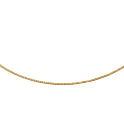 Collier Câble FRED en Or jaune - Castafiore