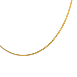 Collier Câble FRED en Or jaune - Castafiore