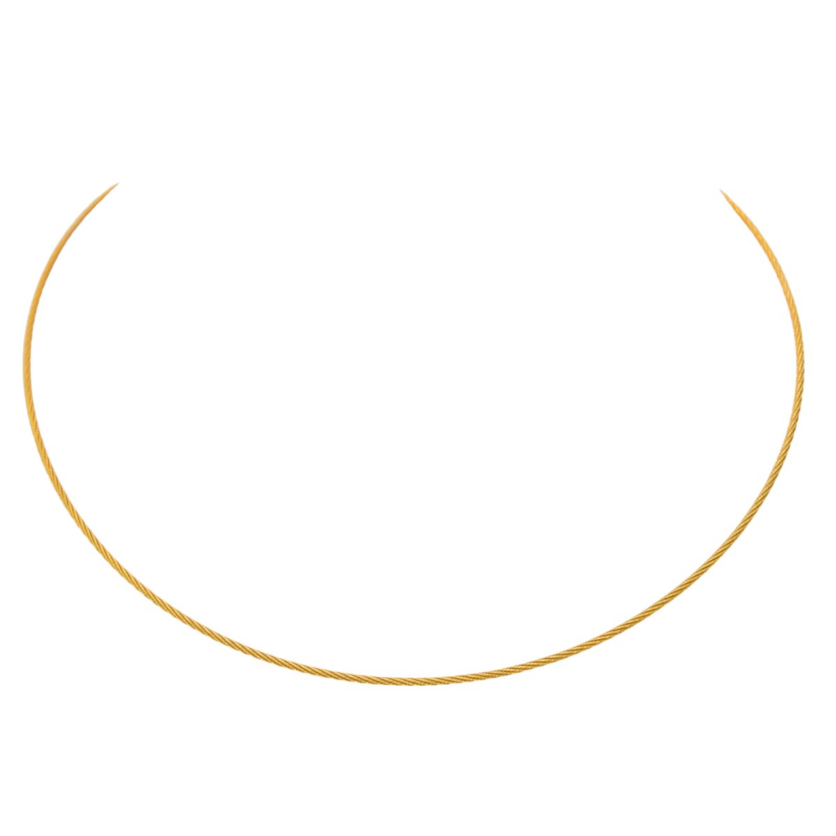 Collier Câble FRED en Or jaune - Castafiore