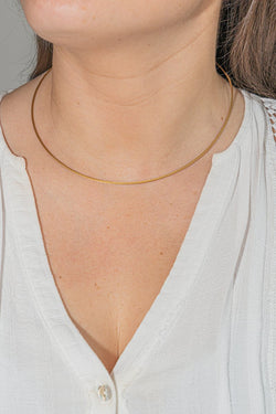 Collier Câble FRED en Or jaune - Castafiore