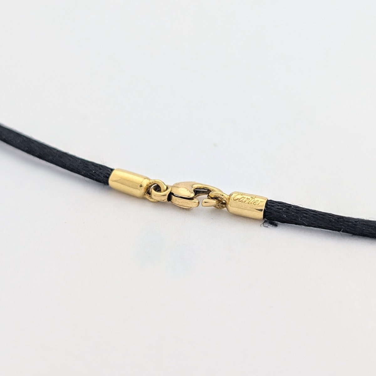 Collier Cartier 1/8 oz en or jaune et diamant - Castafiore