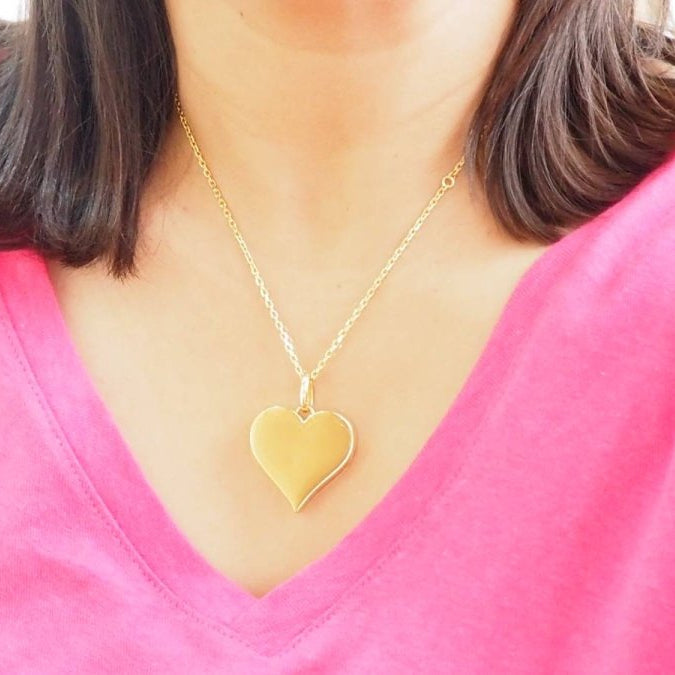Collier Cartier Cipullo Coeur en or jaune - Castafiore