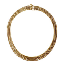 Collier CARTIER "Draperie" en or jaune - Castafiore