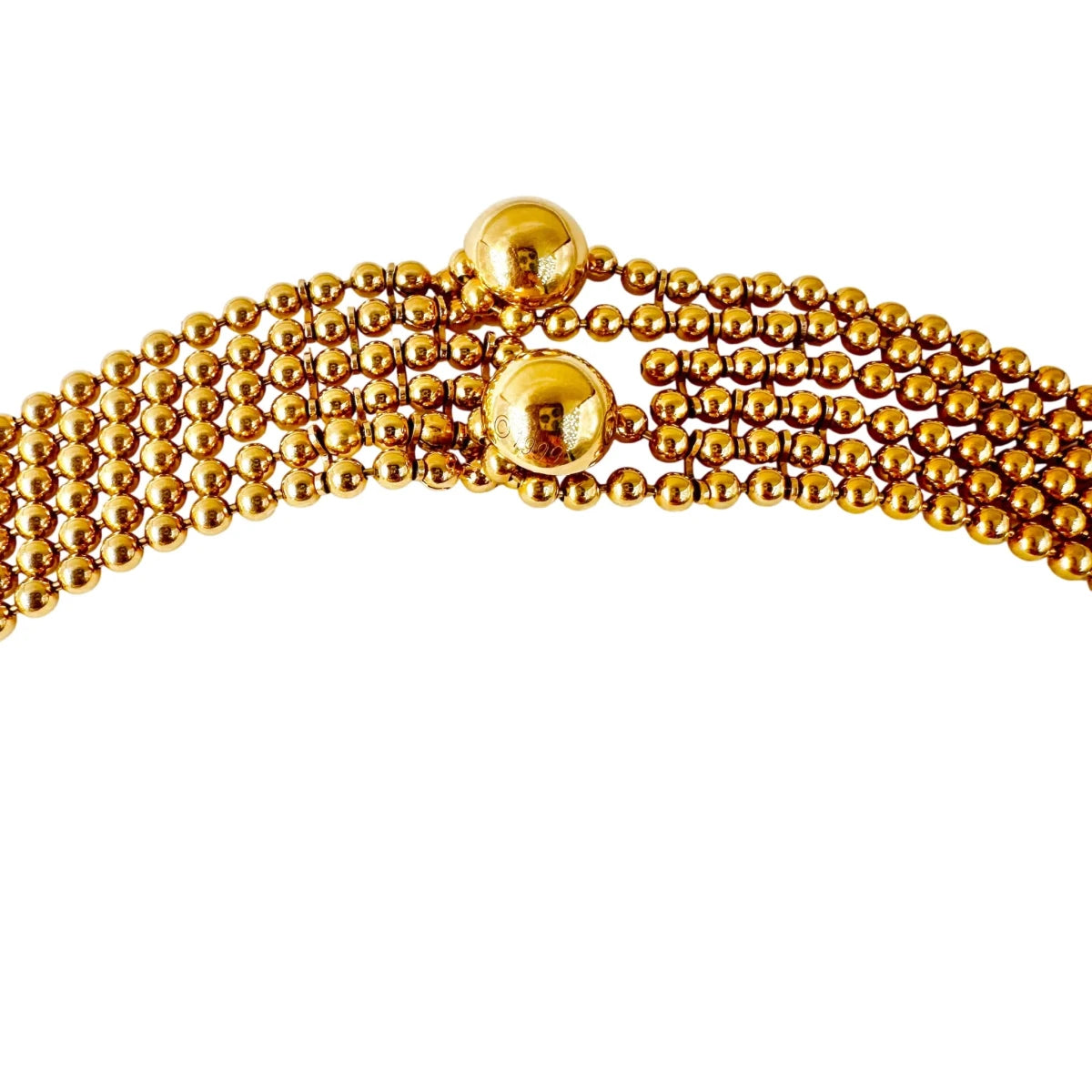 Collier CARTIER "Draperie" en or jaune - Castafiore