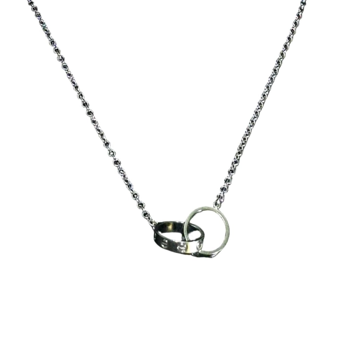 Collier CARTIER "Love" en or blanc - Castafiore