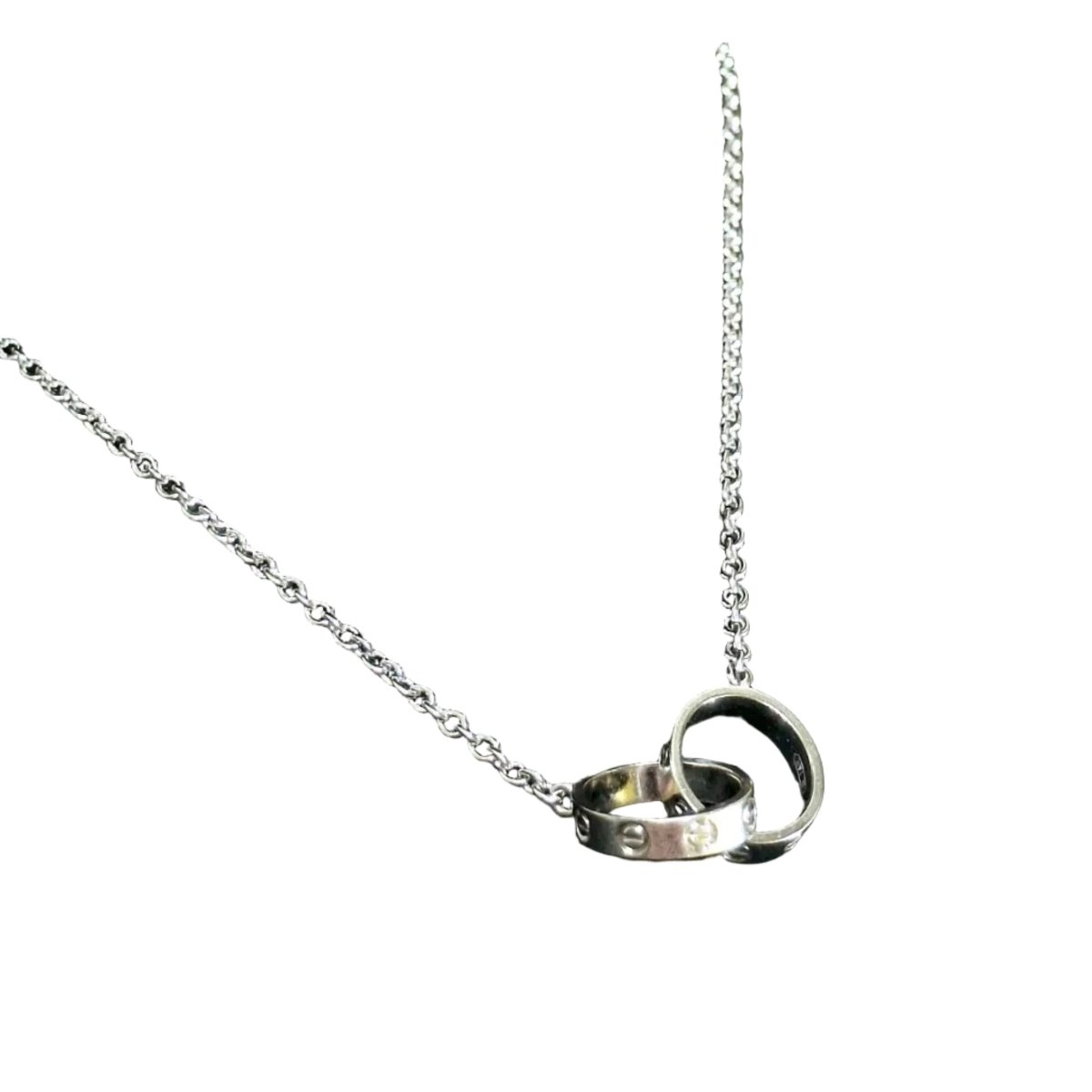 Collier CARTIER "Love" en or blanc - Castafiore