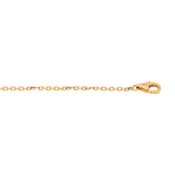 Collier CARTIER Love pavé maille forçat en or rose et diamant - Castafiore