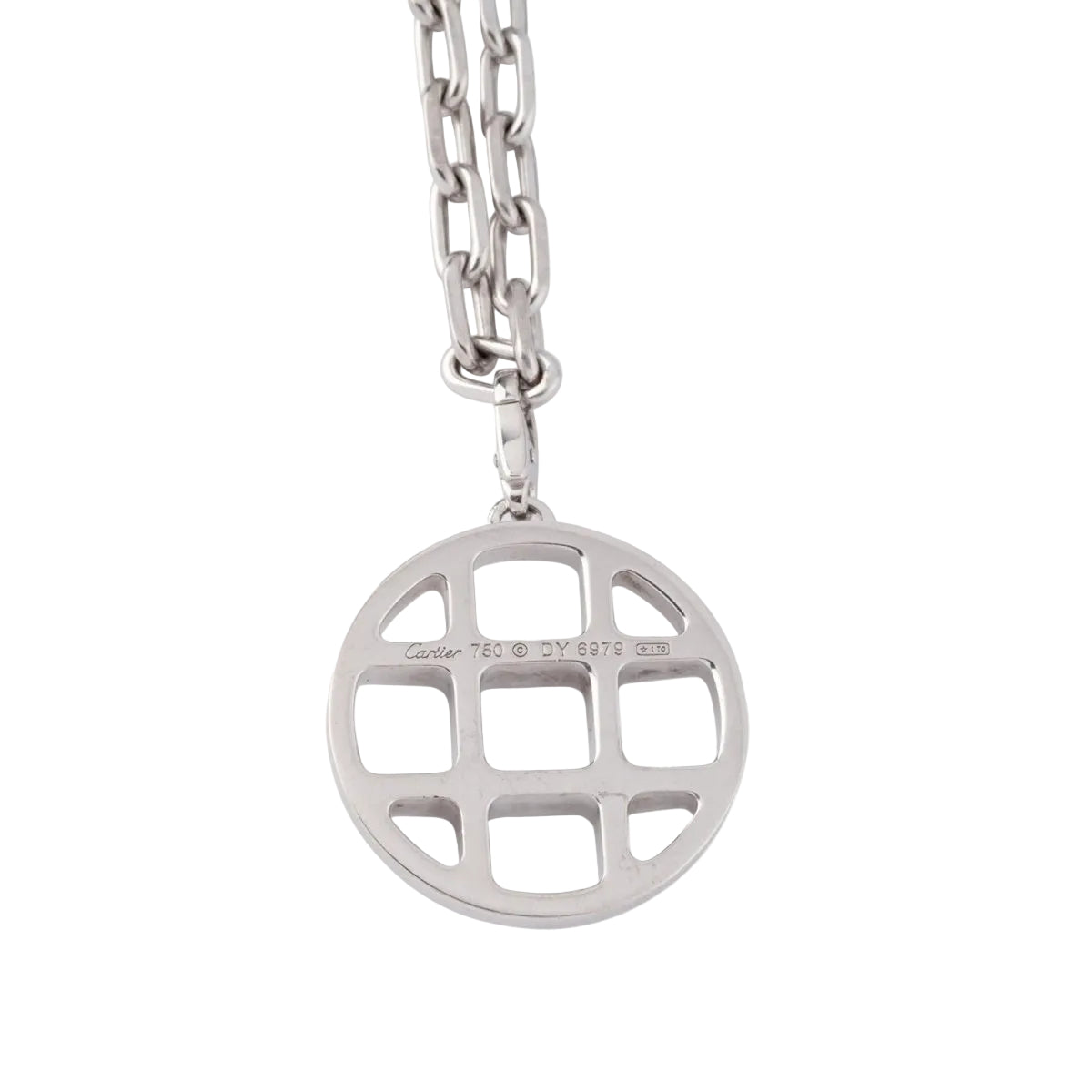 Collier CARTIER "Pasha" en or blanc - Castafiore
