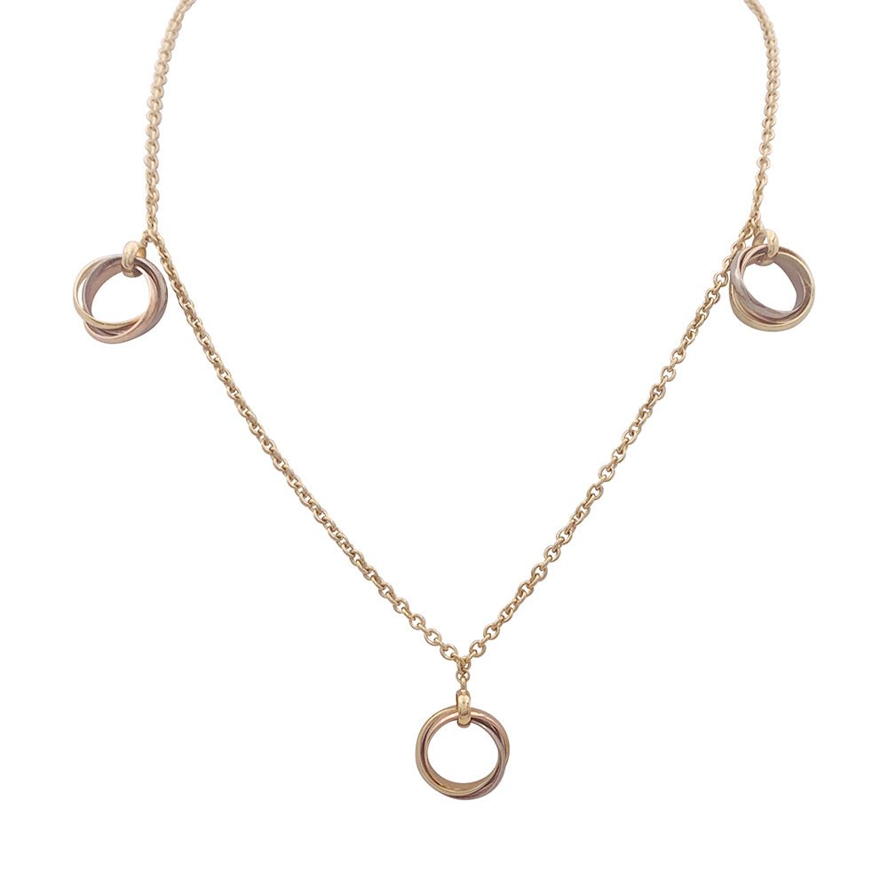 Collier CARTIER "Trinity" en trois ors - Castafiore