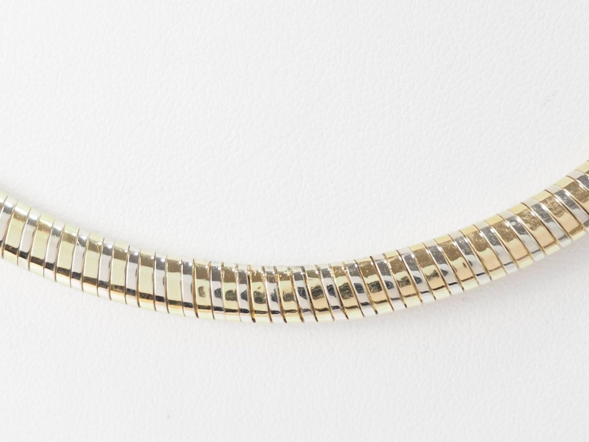 Collier Cartier Tubogas 2 ors - Castafiore
