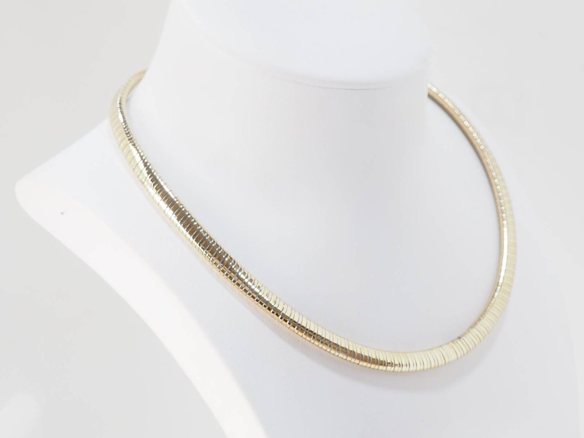 Collier Cartier Tubogas 2 ors - Castafiore