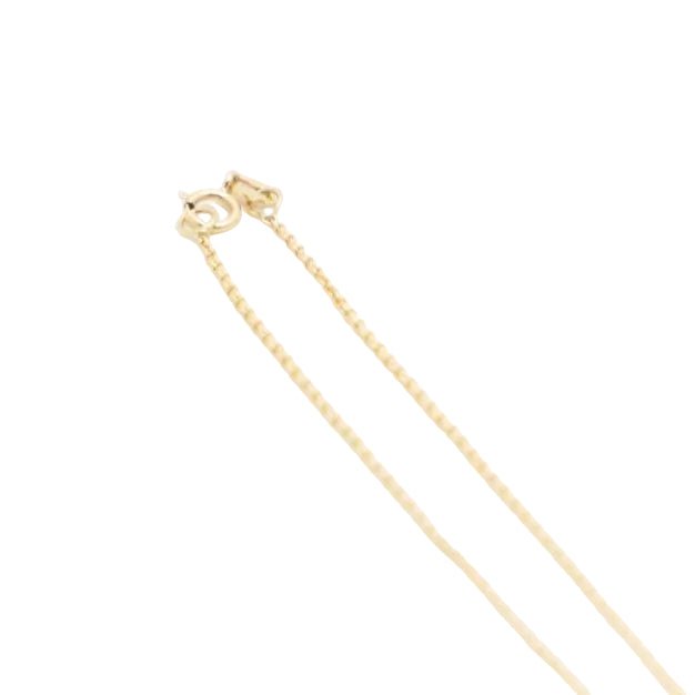 Collier Chaîne CANDELA en or jaune et diamants - Castafiore