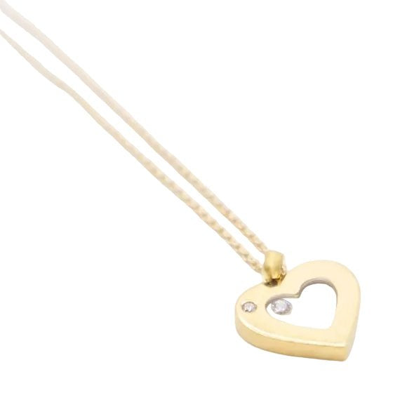 Collier Chaîne CANDELA en or jaune et diamants - Castafiore