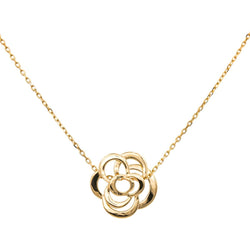 Collier Chaîne CHANEL "Camélia" en or jaune - Castafiore