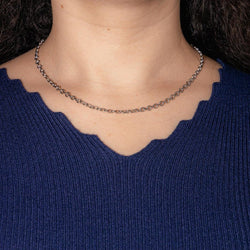 Collier Chaîne CHAUMET en or blanc - Castafiore